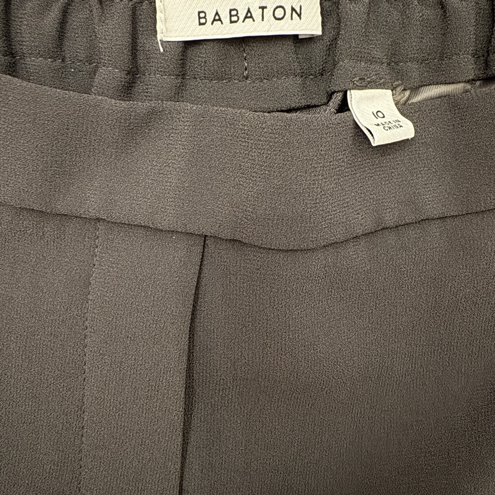 Babaton Cropped Pants in Brown - Picture 2 of 4